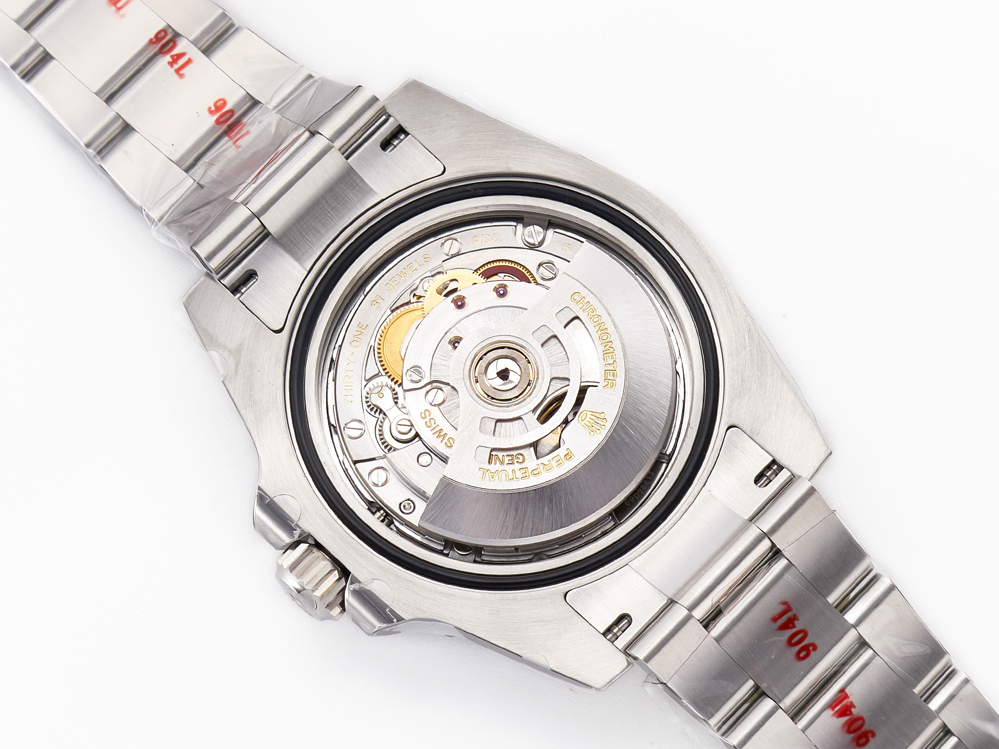 GMT-Master II 126710 BLNR Clean Black/Blue Ceramic 904L Steel Best Edition on Oyster Bracelet DD3285 CHS